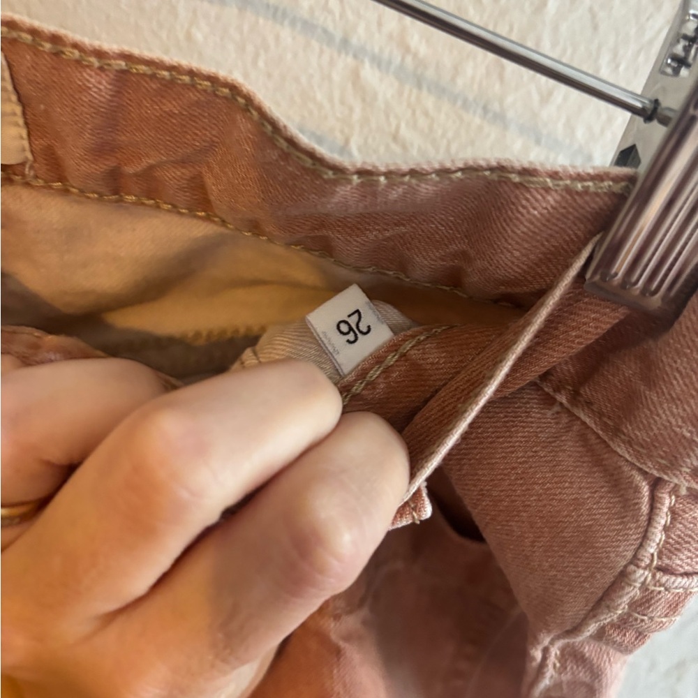 Ético Brown/Pink Wide-Leg Pants‎ size 26 - Picture 3 of 4